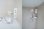 画像7: スタイリッシュのキッチンボード ライトベージュ 食器棚 サイズ幅116.5×奥行50×高さ192cm K-049