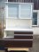 画像1: パモウナ 食器棚 シンプル プレーンホワイト キッチンボード 幅120×奥行50×高さ198cm K-053 (1)