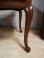 画像14: ルーマニア 片袖デスク 猫脚 オーク材 無垢 サイズ105×55×高さ74cm　D-009