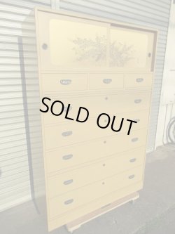 画像1: 翆芳/落款　総桐たんす　6段引き出し　和箪笥　整理箪笥　着物箪笥  TN-006