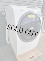 81 日立 10kg 全自動洗濯機 ドラム式 乾燥6kg 左開き 風アイロン 自動おそうじ ホワイト BD-SG100CL 2019年製  S-051
