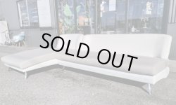 画像2: 美品 CASACASA CREWZERO カーサカーサ　クルーゼロ 4人掛け ソファセット 幅250cm カウチ レザー ファブリック 日本製 SO-048
