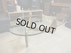 画像1: イサム・ノグチ センターテーブル リプロダクト ガラス天板 幅130.5cm×奥行93cm×高さ40cm コーヒーテーブル 