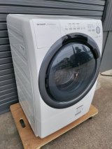 93【愛知近郊・配送可】2020年製 シャープ 洗濯7.0kg/乾燥3.5kg ドラム式洗濯乾燥機 左開き プラズマクラスター ES-S70-WL
