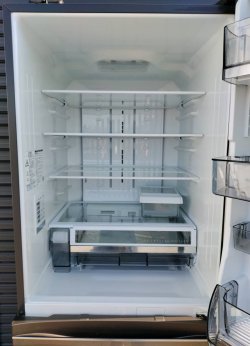 画像2: 76 超美品【愛知近郊・自社配送可】2022年製 東芝 冷凍冷蔵庫 465L ベジータ 氷結晶チルド GR-U470G2(ZH)
