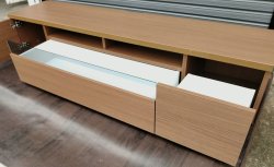 画像2: 【愛知近郊・配送可】テレビボード テレビ台 幅180cm×奥行40.5cm×高さ36.5cm ナチュラル スタイリッシュ