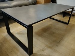 画像2: 美品【愛知近郊・配送可】ニトリ セラミック天板 センターテーブル セーラル グレー 幅120cm×奥行60cm×高さ40.5cm　