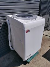 71【愛知近郊・自社配送可】2022年製 シャープ 8.0kg 全自動洗濯機 縦型 香りプラスコース ガンコつけおきコース ほぐし運転 ES-GV8G-S