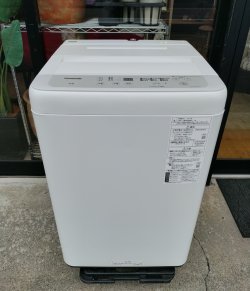 画像2: 74美品【愛知近郊・自社配送可】2021年製 パナソニック 5.0kg 全自動洗濯機 ビッグウェーブ洗浄 楽ポイフィルター 縦型 上開き NA-F50B15