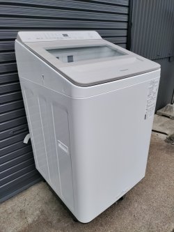 画像1: 美品70【愛知近郊・配送可】2022年製★パナソニック 11.0kg 全自動洗濯機 自動投入 次亜除菌コース 強力洗浄 送風乾燥 縦型 NA-FA11K1