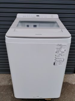 画像2: 美品70【愛知近郊・配送可】2022年製★パナソニック 11.0kg 全自動洗濯機 自動投入 次亜除菌コース 強力洗浄 送風乾燥 縦型 NA-FA11K1