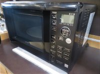 03★2018年製 日立 オーブンレンジ 18L ブラック 取扱説明書付き