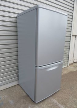 画像1: 31【愛知近郊・自社配送可】パナソニック　138L　冷蔵庫　2018年　NR-B14AW-S