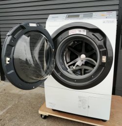 画像2: 62【愛知近郊・配送設置可】パナソニック ドラム式 洗濯乾燥機 洗濯11.0kg 乾燥6.0kg ヒートポンプ乾燥 左開き NA-VX8700L 2016年 引き取り歓迎