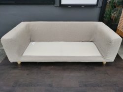 画像7: 【愛知近郊・配送可】参考価格101,800円 無印 2.5シーターソファー 幅195cm×奥行90cm×高さ97cm カバー洗濯可