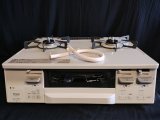 32美品【愛知】定価86,900円 2024年製 リンナイ 都市ガス ガスコンロ ホース付 幅59cm 水無片面焼 左強火 ガステーブル RT66WH7RA-CWL