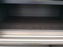 画像14:  【愛知近郊・配送可】定価129,900円 ニトリ 食器棚 キッチンボード ポスティア スライド扉 コンセント付 高さ206cm×幅120.5cm×奥行50cm
