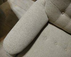 画像9: 美品【愛知近郊・配送可】参考価格239,800円 アサヒ 3人掛け 布製ソファー Roca ロカ ハイバック 硬めシート 幅181cm×奥行86cm×高さ95cm