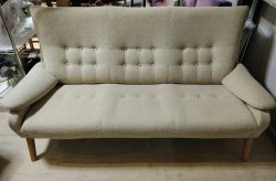 画像2: 美品【愛知近郊・配送可】参考価格239,800円 アサヒ 3人掛け 布製ソファー Roca ロカ ハイバック 硬めシート 幅181cm×奥行86cm×高さ95cm