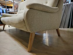 画像6: 美品【愛知近郊・配送可】参考価格239,800円 アサヒ 3人掛け 布製ソファー Roca ロカ ハイバック 硬めシート 幅181cm×奥行86cm×高さ95cm