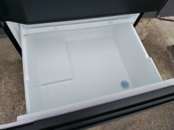 画像10: 135美品【愛知近郊・配送可】2022年製 東芝 冷凍冷蔵庫 356L ベジータ 3段冷凍室 右開き 3ドア マットチャコール GR-T36SC