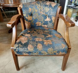 画像4: 美品【愛知近郊・配送可】参考価格470,800円 4脚セット 三越家具 アームチェア サロンチェア ブルージュ CDC12 幅65cm×奥行62cm×高さ74cm