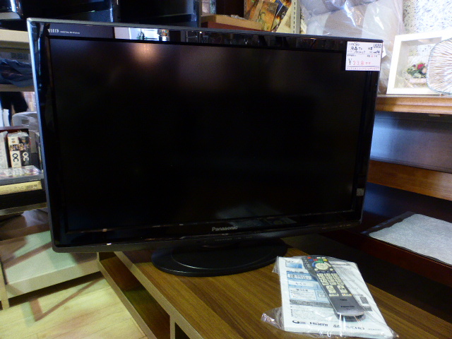 パナソニック ハイビジョン液晶TV 32型 2009年製 TH-L32X1-K T-009 - セレクトリユースショップ らいふギャラリー