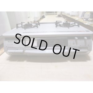 画像: リンナイ　中古ガスコンロ LPガス 2010年　KGE-M661FS(S)　G-005