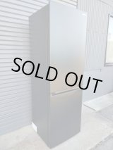 画像: 113 2023年製 アイリスオーヤマ 冷凍冷蔵庫 299L 右開き 2ドア 広々冷蔵室 自動霜取り ガラス棚 ブラック IRSN-30A-B R-064
