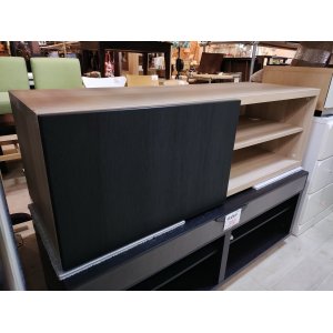 画像: 【愛知近郊・配送可】テレビボード テレビ台 ローボード 幅120cm×奥行39.5cm×高さ39cm ナチュラル×ブラック
