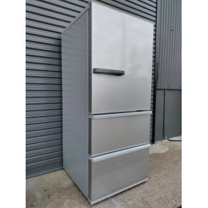 画像: 124美品【愛知近郊・配送可】参考価格104,800円 2024年製 アクア 冷凍冷蔵庫 272L 自動製氷機能 右開き 3ドア AQR-SV27PBK(S)