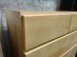画像4: 【愛知近郊・配送可】 5段チェスト タンス 幅79.6cm×奥行42cm×高さ114.5cm 引き出し 衣類収納 タンス スライドレール付
