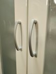 画像10: 【愛知近郊・配送可】食器棚 薄型 スリム ガラス 引出し 木目調 高さ183cm×幅58cm×奥行41cm