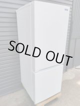 画像: 126【愛知近郊・配送可】2019年製 ヤマダセレクト 冷凍冷蔵庫 156L 耐熱100℃トップテーブル 右開き 2ドア YRZ-F15G1 