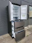 画像3: 美品102【愛知近郊・配送可】259.380円 22年製 シャープ 無線LAN機能対応 プラズマクラスター 除菌機能 冷凍冷蔵庫 457L 6ドア SJ-MF46J-H