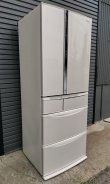 画像1: 122【愛知近郊・配送可】パナソニック 冷凍冷蔵庫 501L ECONAVI ナノイー ワンダフルオープン搭載 両開き NR-F506T-N 2012年製
