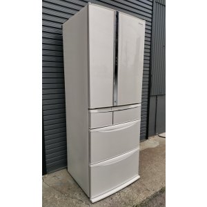 画像: 122【愛知近郊・配送可】パナソニック 冷凍冷蔵庫 501L ECONAVI ナノイー ワンダフルオープン搭載 両開き NR-F506T-N 2012年製