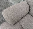 画像8: 【愛知近郊・配送可】3人掛け ハイバックソファー 布張り 幅175cm×奥行85cm×高さ97cm ブラウン系