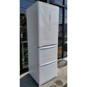 画像: 84【愛知近郊】2019年製 パナソニック 冷凍冷蔵庫 365L 野菜が真ん中 エコ機能 左開き 3ドア NR-C370CL-W