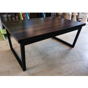 画像: 美品【愛知近郊・配送可】センターテーブル ローテーブル 幅80cm×奥行59.5cm×高さ35cm ダークブラウン シンプル モダン