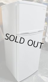 画像: 82【愛知近郊・自社配送可】2019年製 アイリスオーヤマ 冷凍冷蔵庫 118L 2ドア 右開き ホワイト コンパクト AF118-W