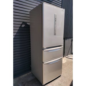 画像: 103 美品【愛知近郊・配送可】2018年製 パナソニック 冷凍冷蔵庫 315L 右開き 3ドア スリム幅59cm NR-C32HM-N