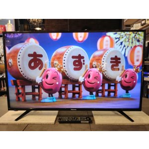 画像: 45【愛知近郊・配送可】43V型 液晶テレビ ハイセンス フルハイビジョン 外付けHDD裏番組録画対応 直下型LEDバックライト 43A50 2018年製