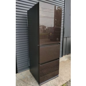 画像: 美品130【愛知近郊・配送可】参考価格148.000円★自動製氷機能付き 2021年製 パナソニック 冷凍冷蔵庫 335L 左開き 3ドア NR-C343GCL-T