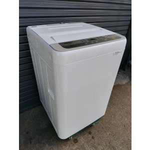 画像: 98【愛知近郊・配送可】パナソニック 5.0kg 全自動洗濯機 ビッグウェーブ洗浄 つけおきコース 香りしっかりコース NA-F50B12 2019年製