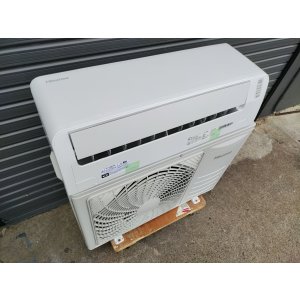 画像: 316美品・ 禁煙【愛知近郊・取付・配送可】2023年製 ハイセンス 〜17畳 エアコン どっちも解凍洗浄 はっ水フィルター 4.0kW 200V HA-S40F2-W