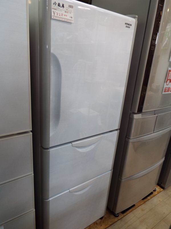 HITACHI/日立 R-27CS ノンフロン冷凍冷蔵庫 265L 2012年製 中古 