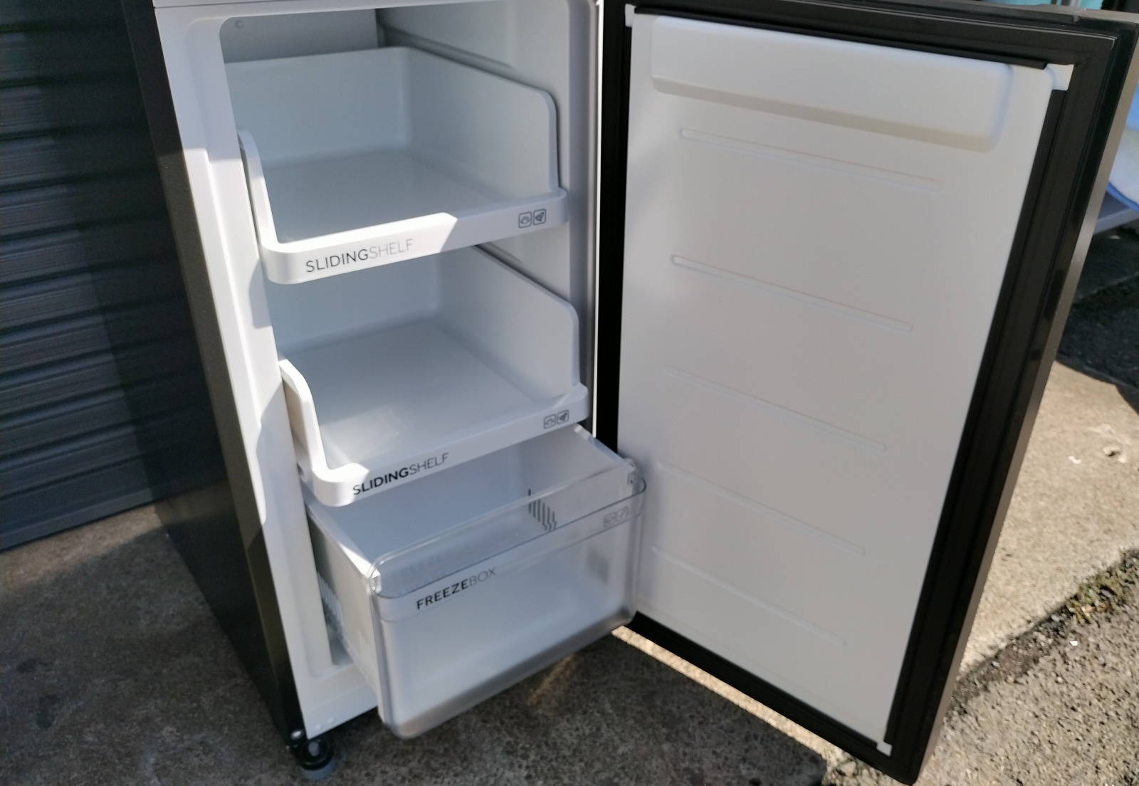 画像9: 133超美品【愛知近郊・配送可】2025年製 ハイアール 冷凍冷蔵庫 208L 幅45.3cm スリム 右開き 2ドア パールホワイト JR-SX21A