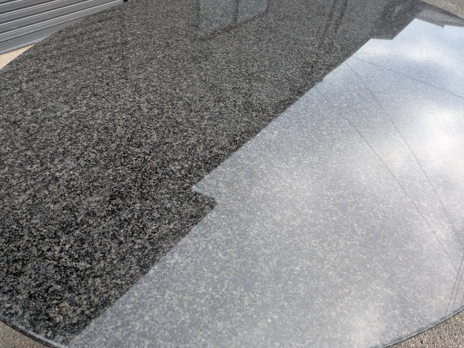 画像7: 美品【愛知近郊・配送可 】カッテランイタリア ダイニングテーブル 御影石 大理石 円形 楕円形 モダン スタイリッシュ おしゃれ