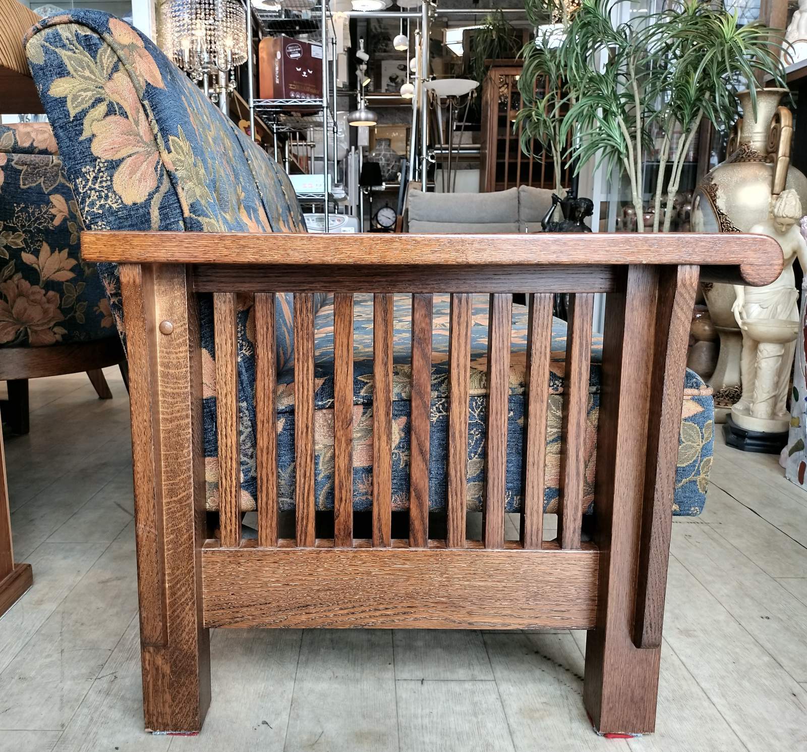 画像8: 美品【愛知近郊・配送可】参考価格470,800円 三越家具 3人掛けソファ ブルージュ CLC23 幅180cm アンティーク調 英国カントリースタイル